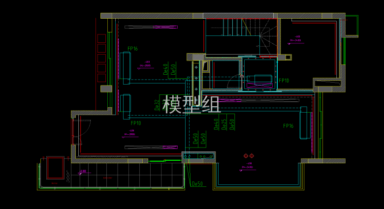 一层水管平面图.png