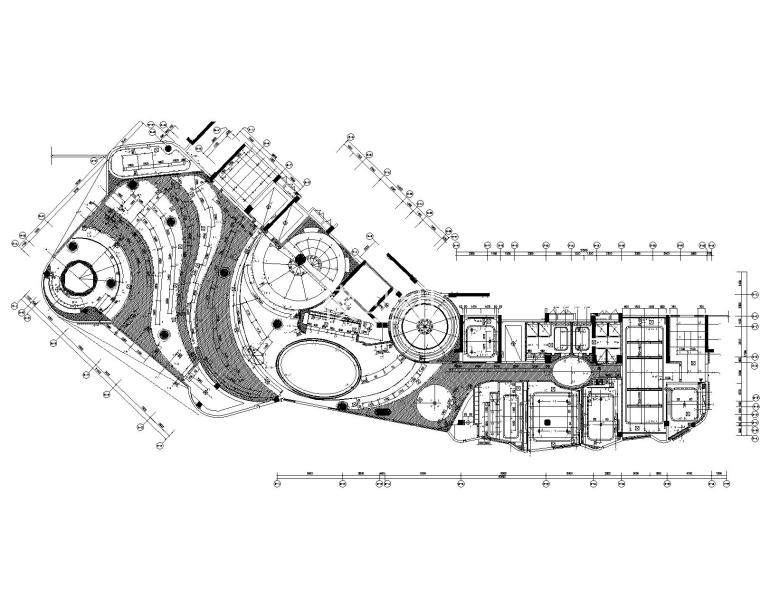 5首层灯具开线图