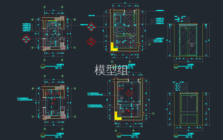 一层卫生间平面顶面详图.png