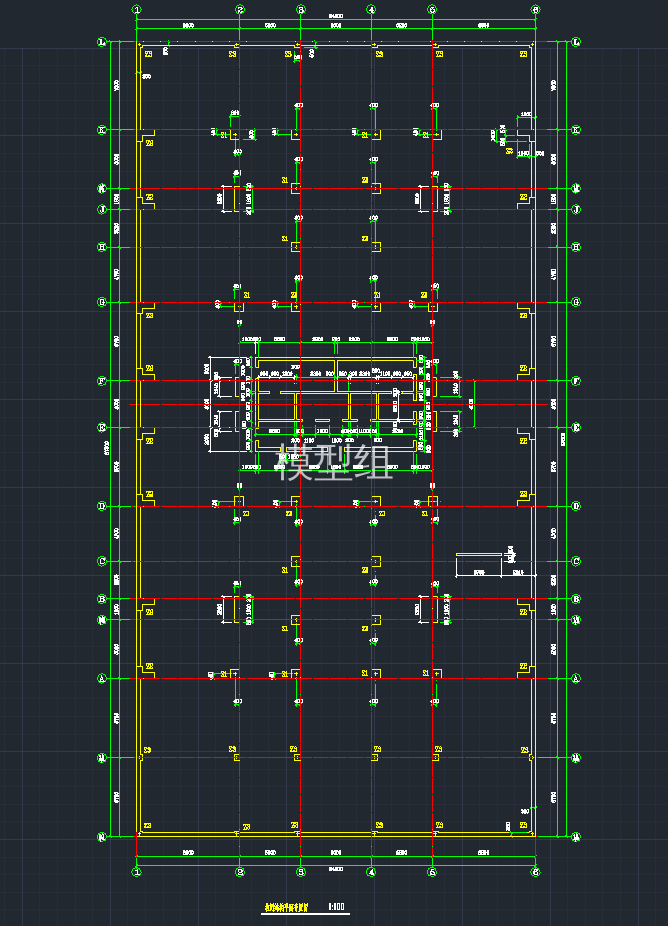 柱网结构平面布置图.png