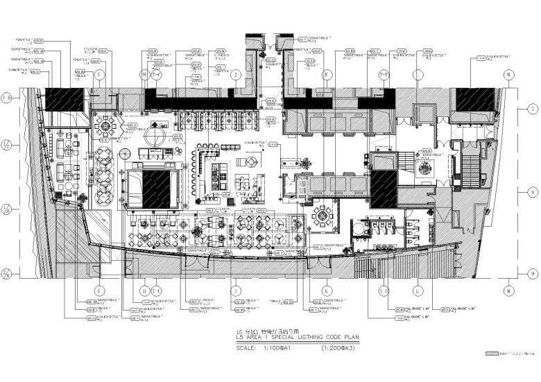 L5分区1 特殊灯具编号图