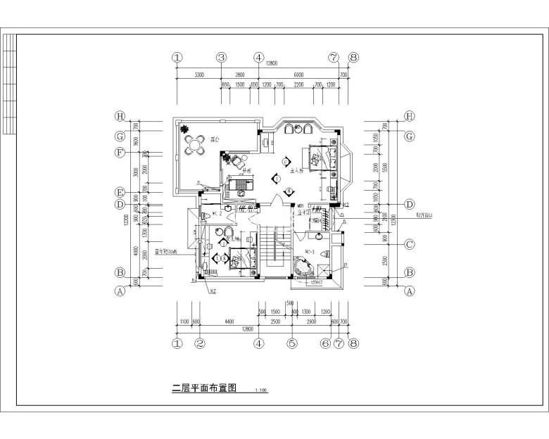 现代三层别墅装修图-Model3.jpg