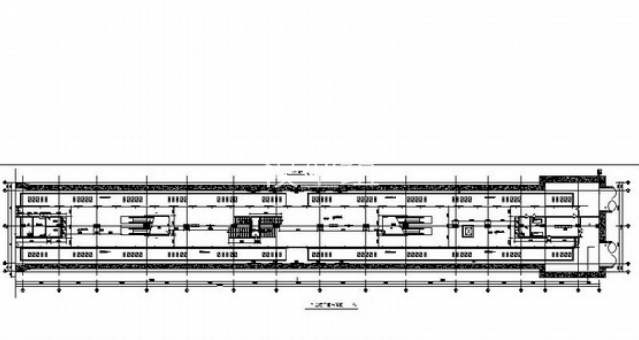 [上海]现代轨道交通线路工程室内站台装修施工图