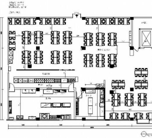 [山东]高级新中式风格营销中心室内装修施工图 （含效果）