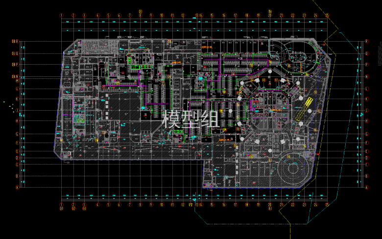 E-25- 地下二夹层平面布置图.png