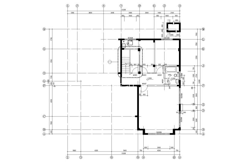 <a href=http://www.moxingzu.com/tag/5295/ target=_blank class=infotextkey>现代风格</a>坡屋顶二层独栋别墅建筑施工图_4