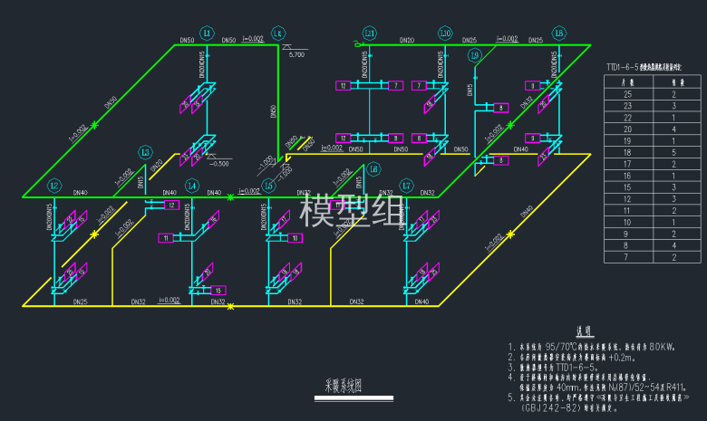 宿舍及车库采暖系统图.png