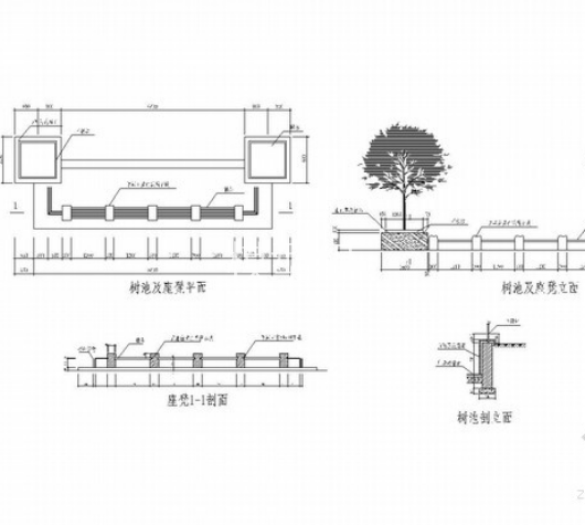 树池座椅设计方案 