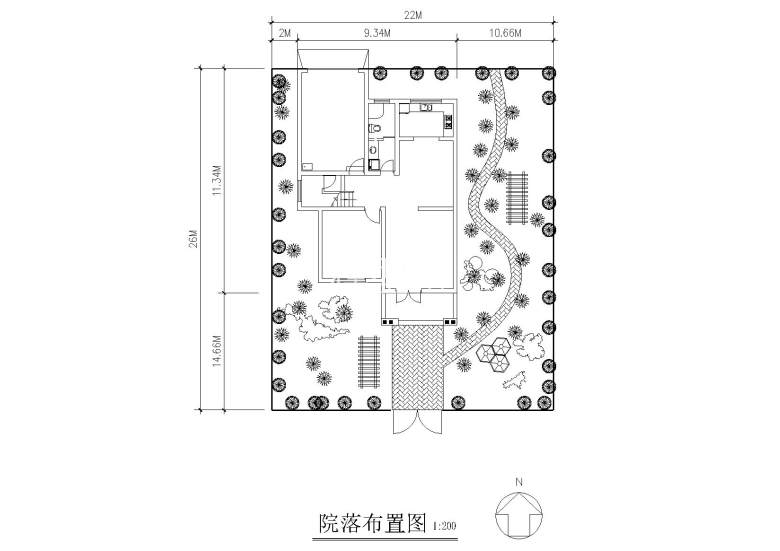 苏北地区农村独院别墅建筑设计施工图_11