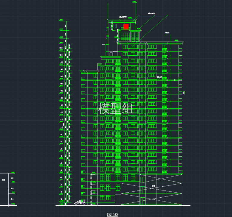 西立面施工图.png