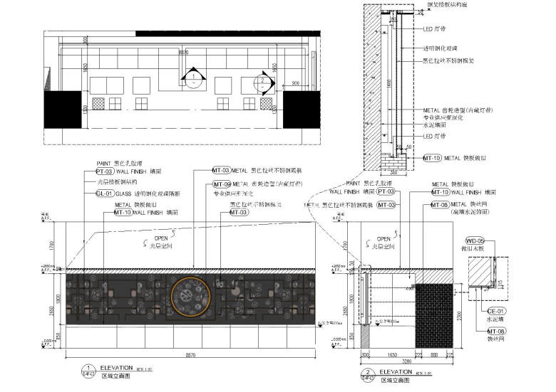 区域立面图（2）