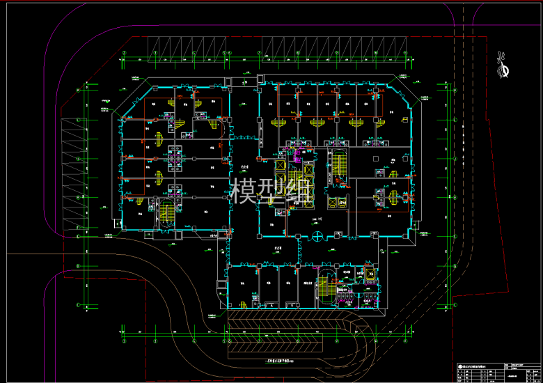 一层给排水消防平面图.png