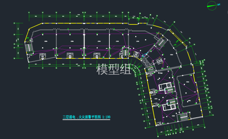 3层弱电、火灾报警平面图.png