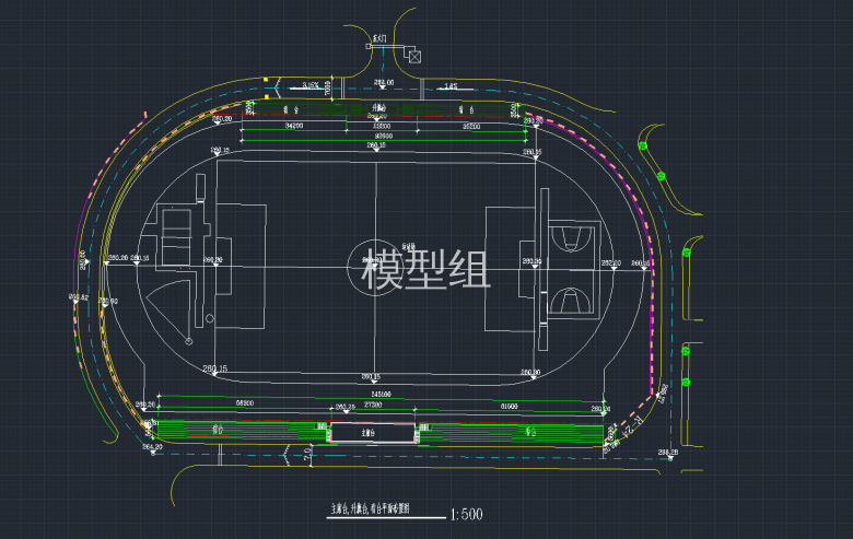 主席台、升旗台、看台平面布置图.png