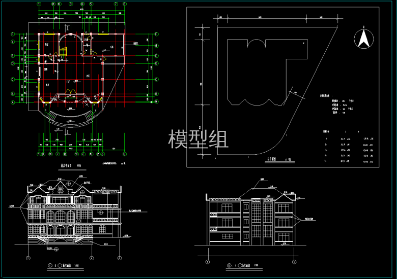 底层平面图、轴立面图.png