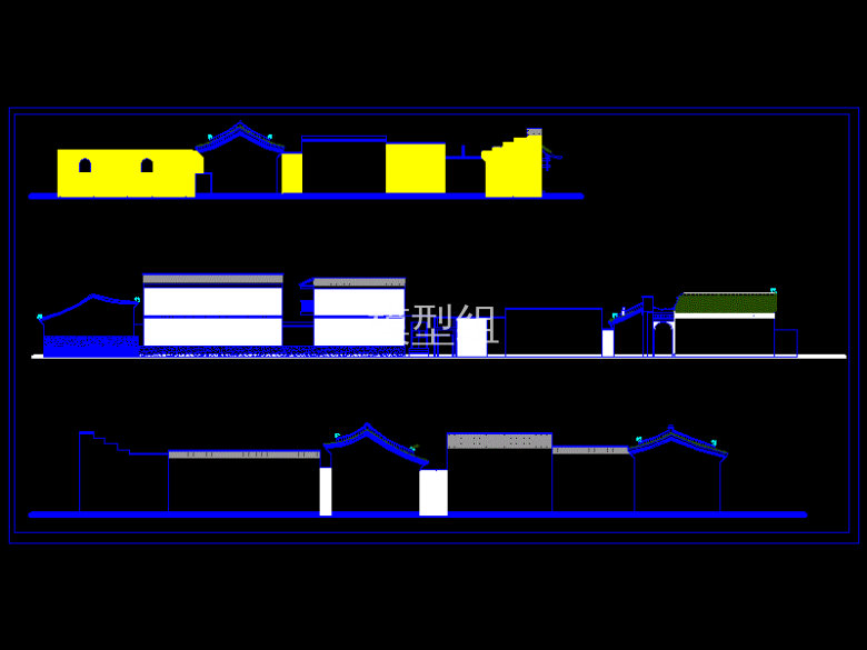 平遥古城建筑图.gif