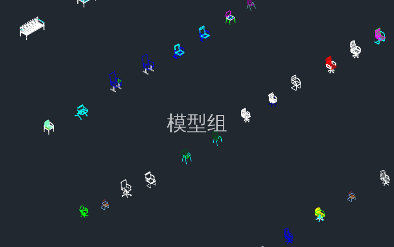 三维椅子施工图库集4.png