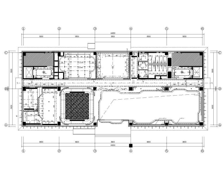 7一层灯具尺寸图