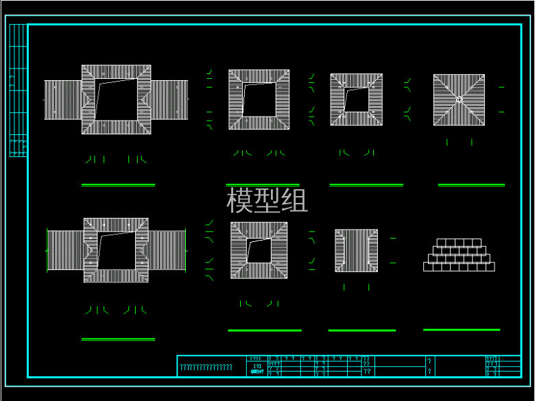 民族风情区－风雨桥建筑图（建施－6）.gif