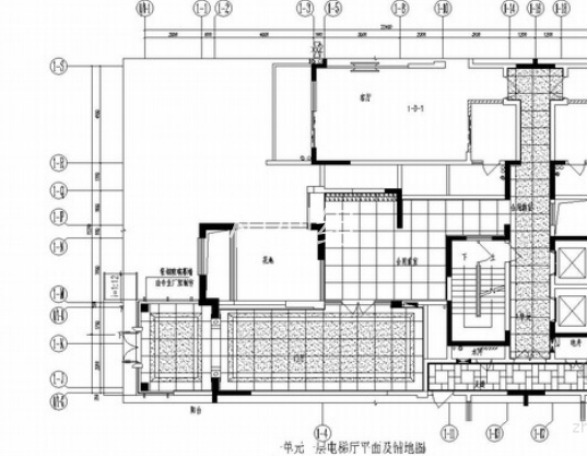 [成都]花园小区高层住宅楼室内施工图