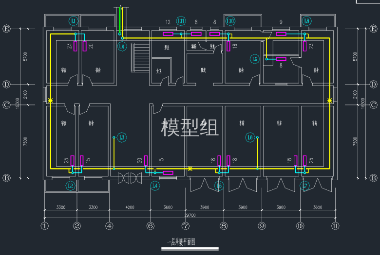 宿舍及车库一层采暖平面图.png