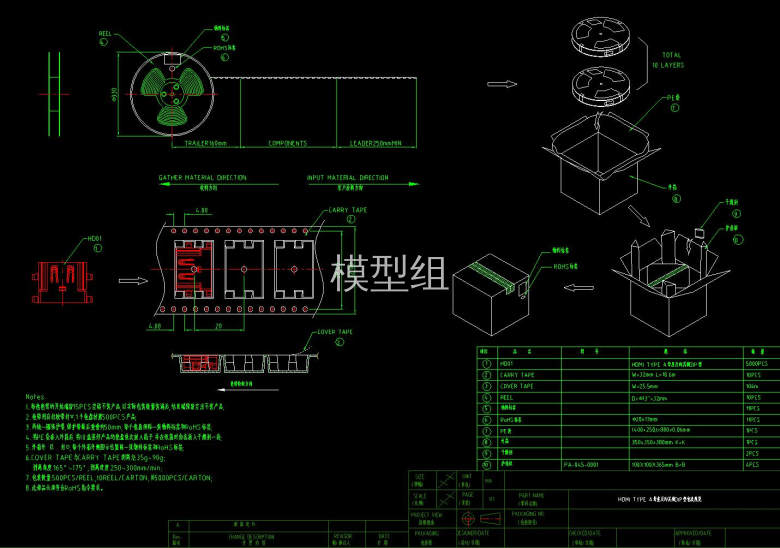 HDMI TYPE A母座反向沉板DIP型包装规范.jpg