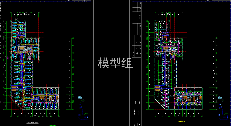 二层空调平面图、二层空调热水平面图.png