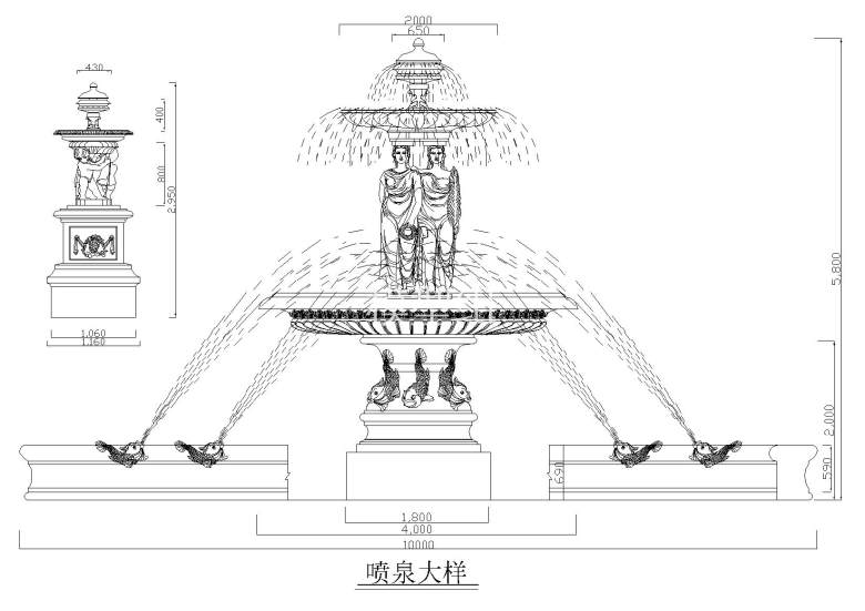 喷泉大样