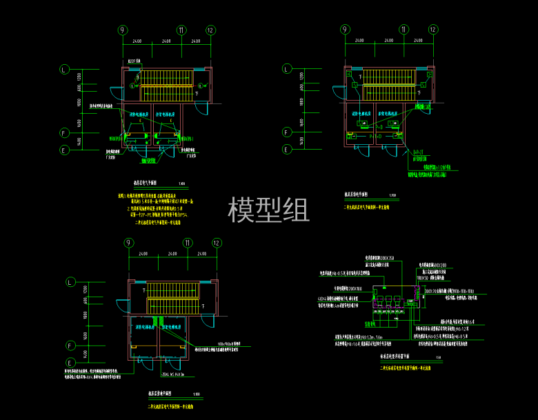 机房层电气平面图.png