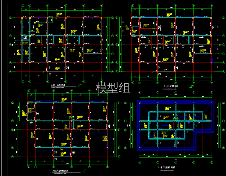 一层～三层梁配筋图.png