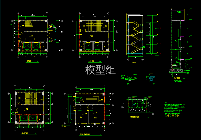 一层平面图、电梯间平面图.png