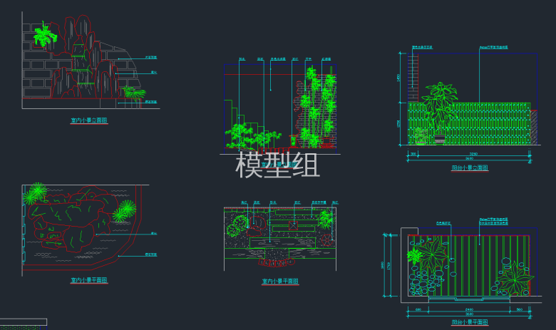 室内园林景观cad施工图5.png