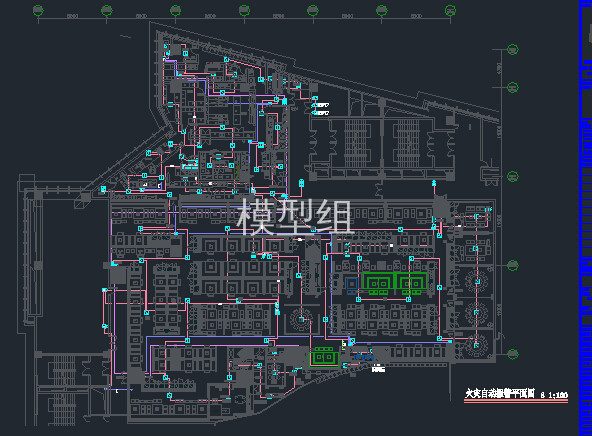 火灾自动报警平面图