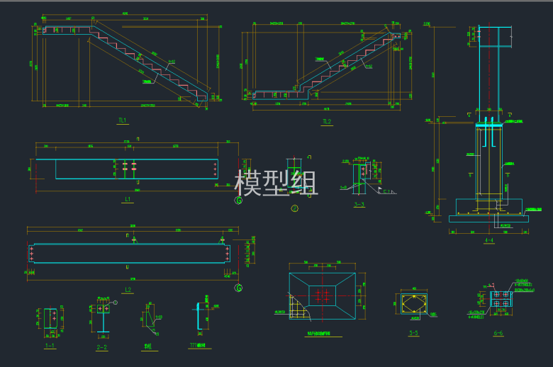 双跑楼梯详图.png