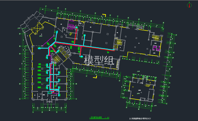 一层空调平面水管图.png