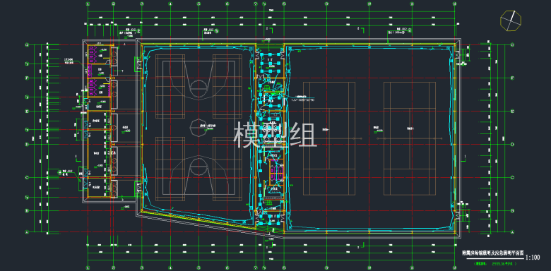 附属房场馆照明及应急照明平面图.png