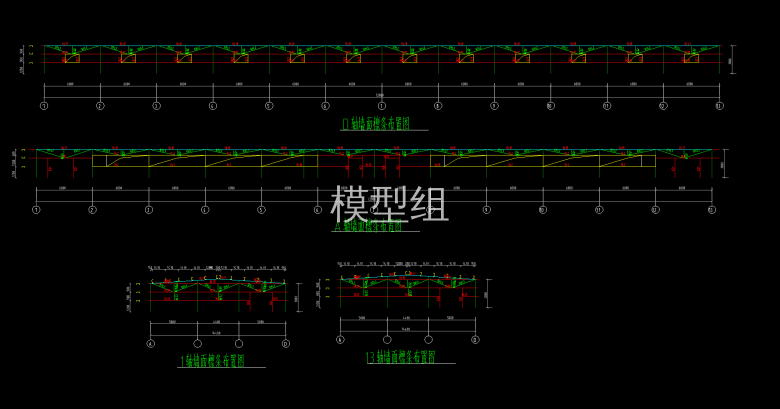 门轴墙面檀条布置图.png