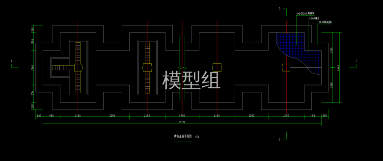 牌坊基础平面图.png