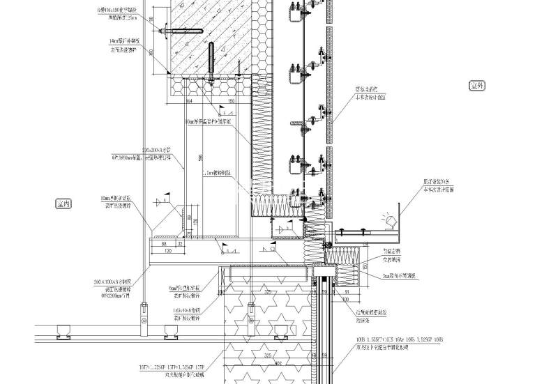 幕墙节点大样图（3）