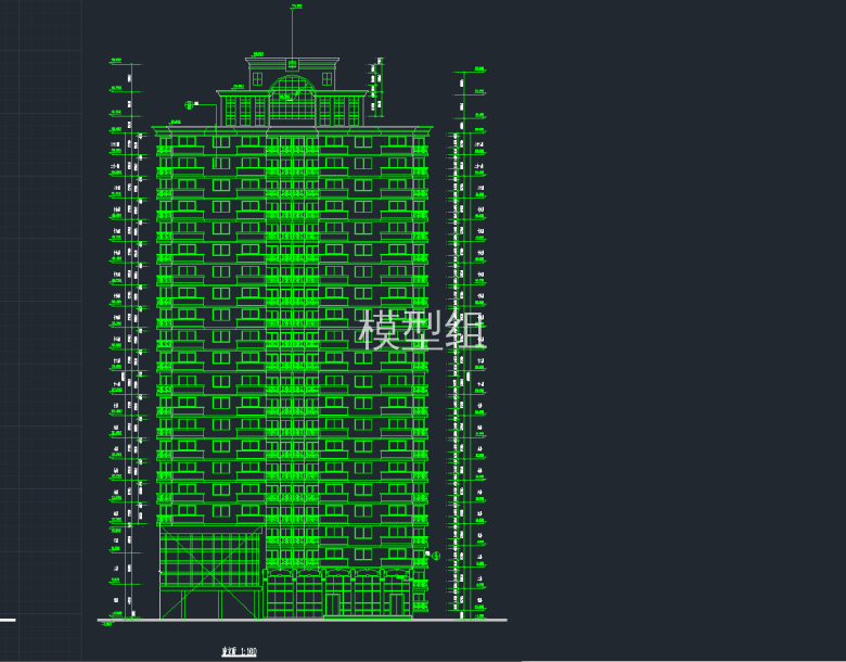 南立面施工图.png