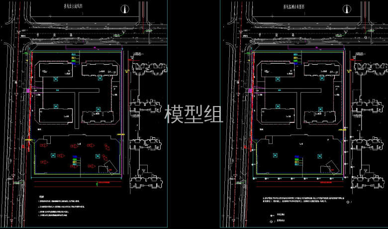 基抗出土流线图、基抗监测点布置图.jpg