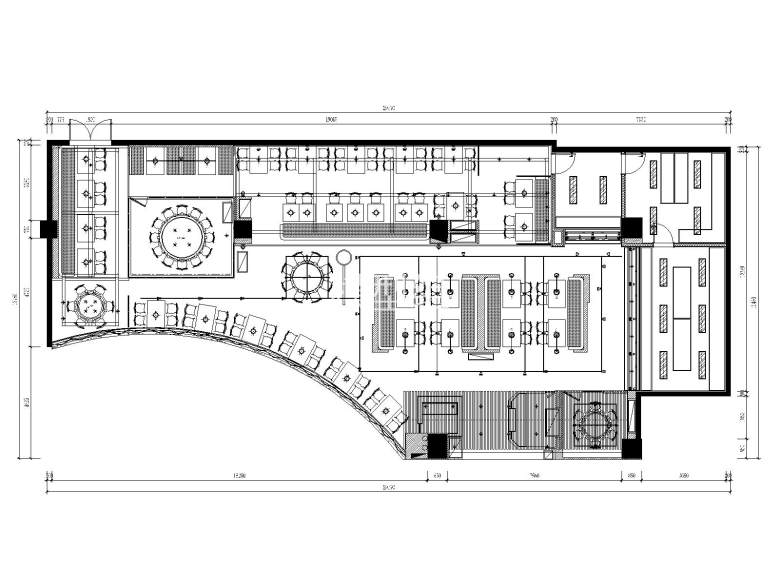 惠州蓉城小厨天花家具对应图