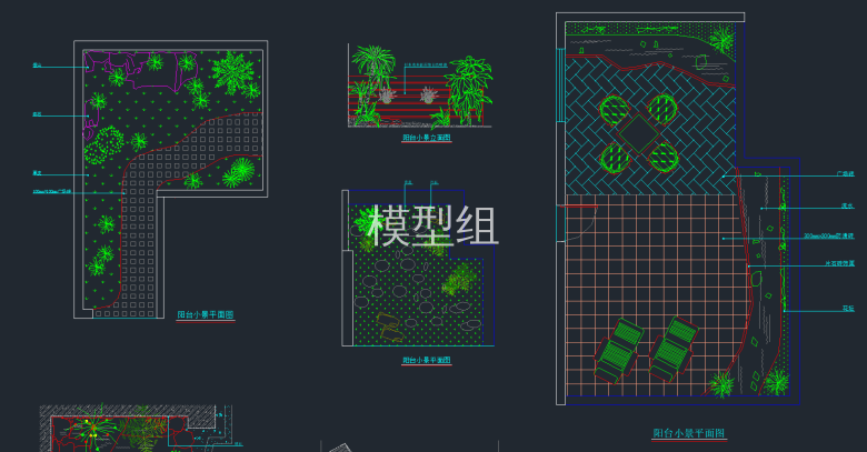 室内园林景观cad施工图6.png