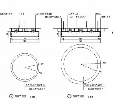 [北京]阳光童趣幼儿园画廊室内装修CAD施工图（含效果图）