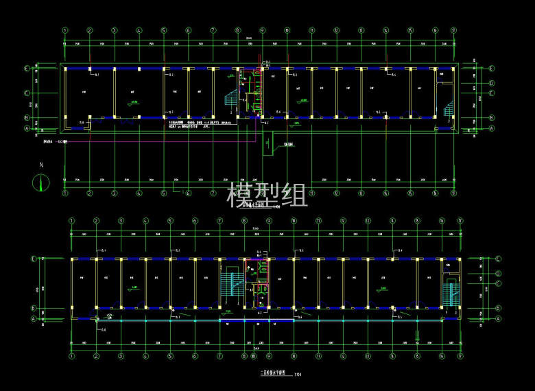 一层、二层给排水平面图.jpg