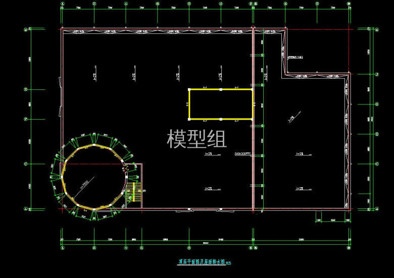 屋面平面及排水图.jpg