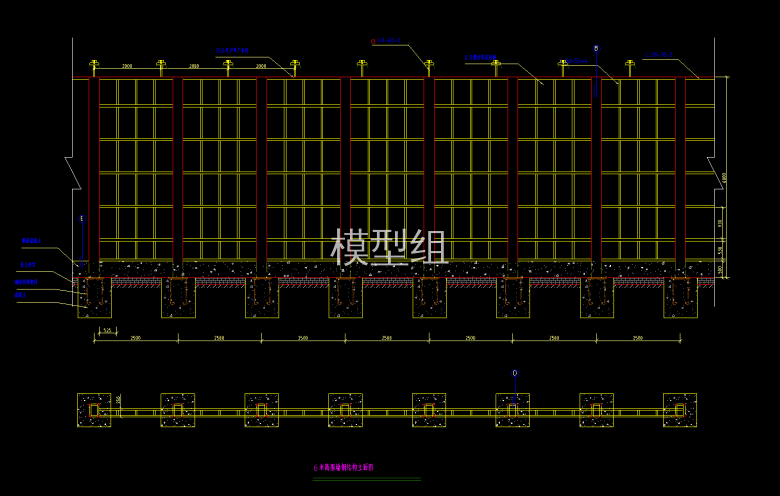 围墙钢结构立面图1.png