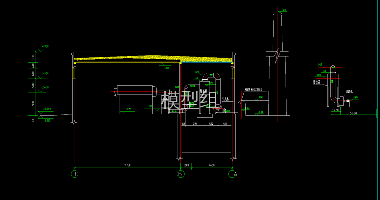 锅炉房设备剖面平面图.png