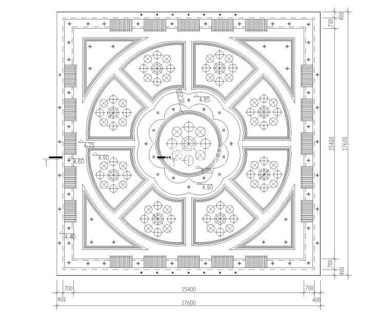 顶棚装饰详图6