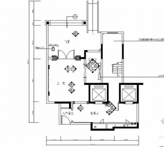 [广东]精品豪华住宅大堂及电梯间竣工图